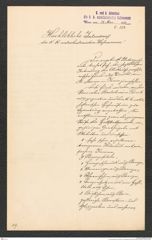 k.k. naturhistorisches Hofmuseum, Intendanzakten 1885-1896 (Hauer), Aktenzahl Z.258/1893, Seite 1